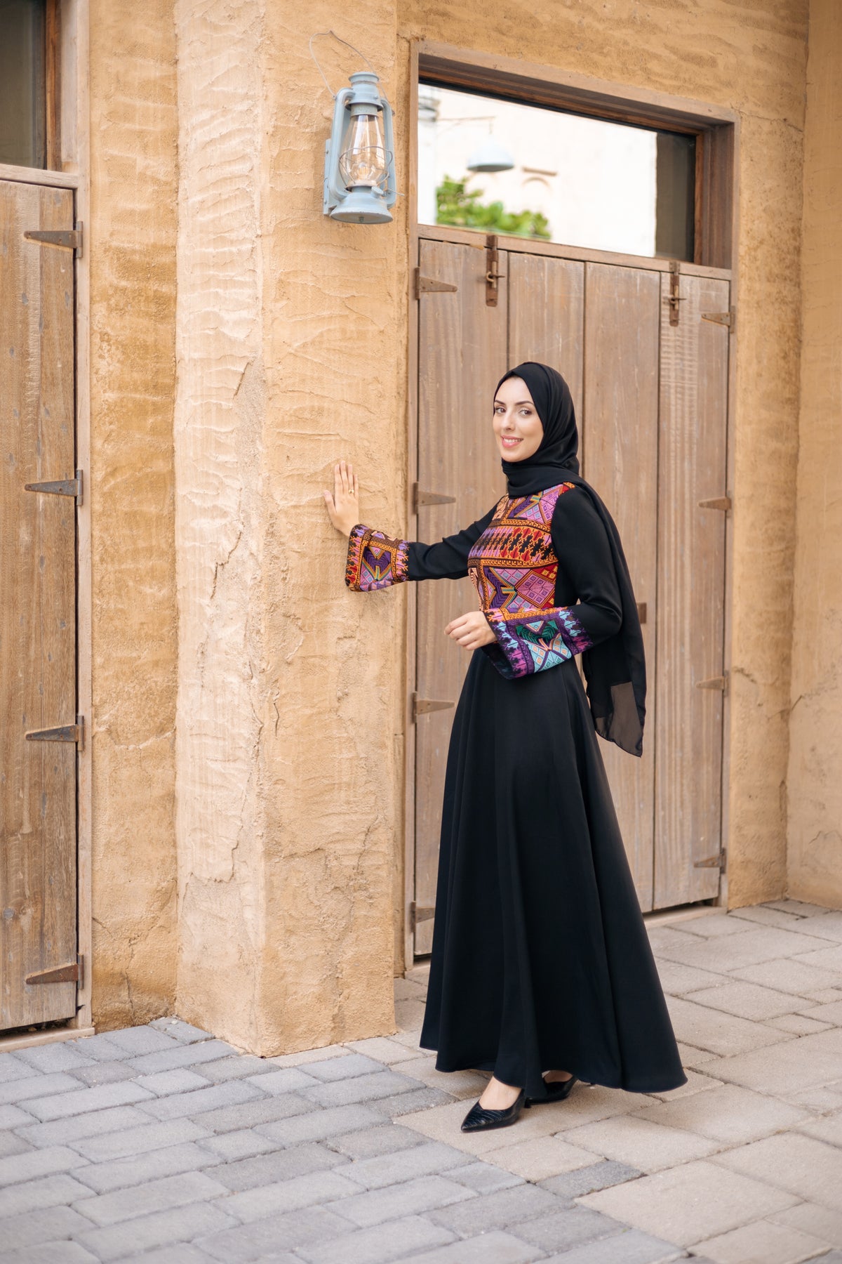 Traditional Tatreez Dress